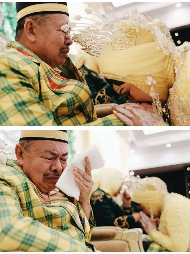 6 Momen Tak Terduga saat Sungkem Pas Nikahan Ini Bikin Tepuk Jidat