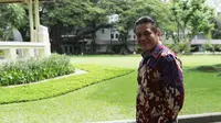  Ketua forum Assosiasi Provinsi, Gusti Randa saat bersama Klub-klub sepak bola Indonesia bertemu Presiden RI, Joko Widodo di Istana Negara, Jumat (16/4/2016). (Nicklas Hanoatubun)