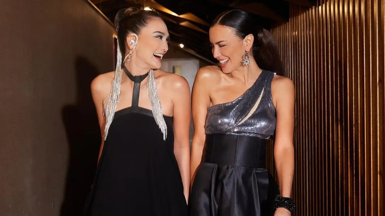 6 Potret Luna Maya dan Sophia Latjuba, Kompak Sesama Mantan Ariel NOAH