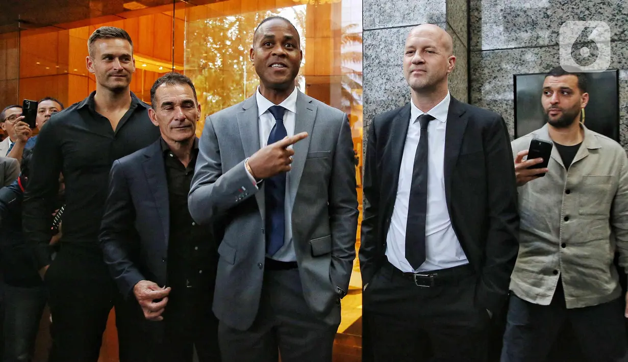 PSSI menyebut lima tugas utama Jordi Cruyff sebagai penasihat teknik. (Liputan6.com/Angga Yuniar)