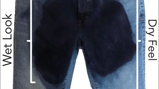 Viral Celana Unik Dengan Efek Noda Ngompol, Bikin Heboh Warganet. (Sumber: Instagram/wetpantsdenim)