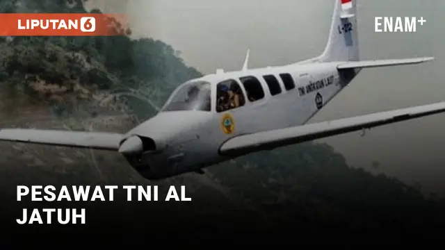 Pesawat Latih Bonanza G-36 Jatuh di Perairan Selat Madura