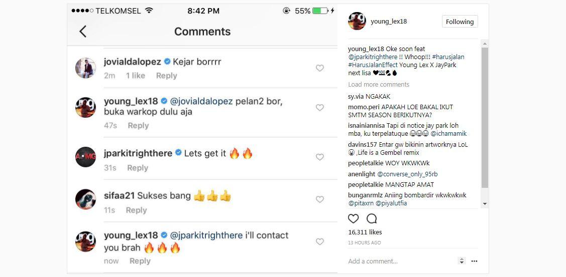 Young Lex ajak Jay Park kolaborasi?