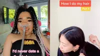 TikTokers dengan disabilitas, Shelby Lynch (kiri) dan Tiffany Yu (kanan) mengaku akhirnya merasa didengar oleh masyarakat melalui platform TikTok. (Sumber: TikTok @shelbykinsxo dan @imtiffanyyu)