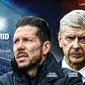 Prediksi Arsenal Vs Atletico madrid (Liputan6.com/Trie yas)