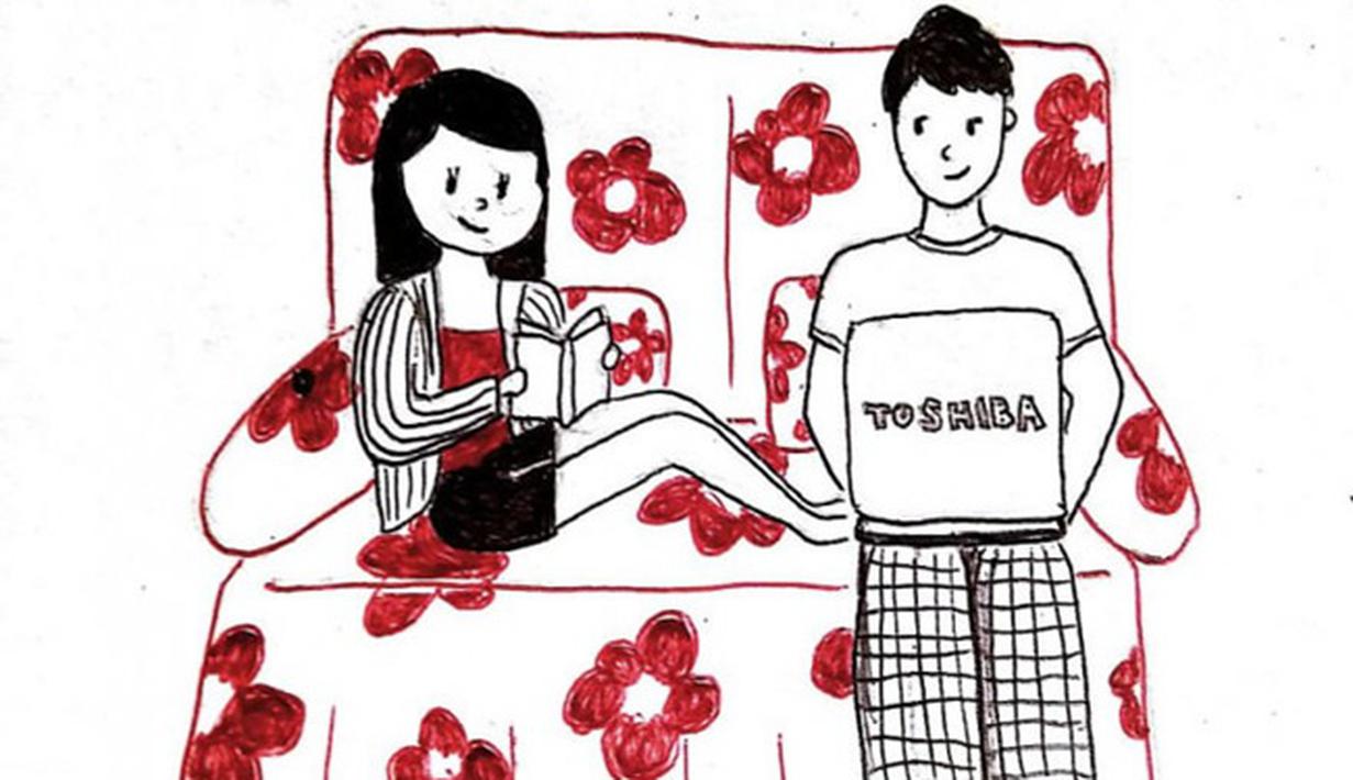 8200 Gambar Kartun Romantis Ldr HD Terbaik