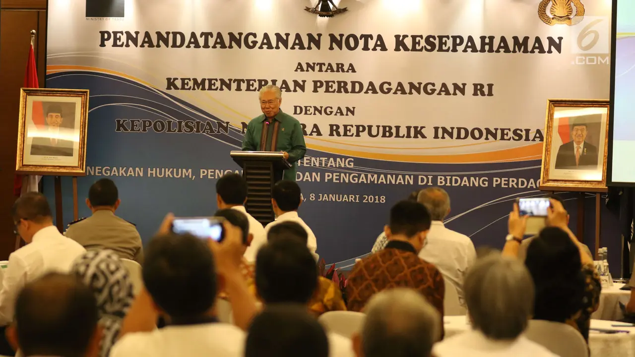 Amankan Sektor Perdagangan, Mendag Gandeng Kapolri