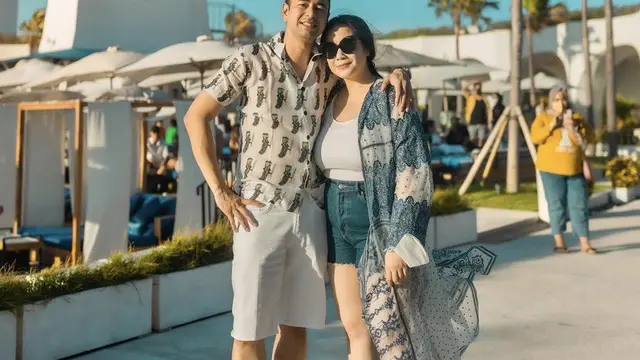 Gaya OOTD Nagita Slavina di Bali/dok. Instagram  (@raffinagita1717)