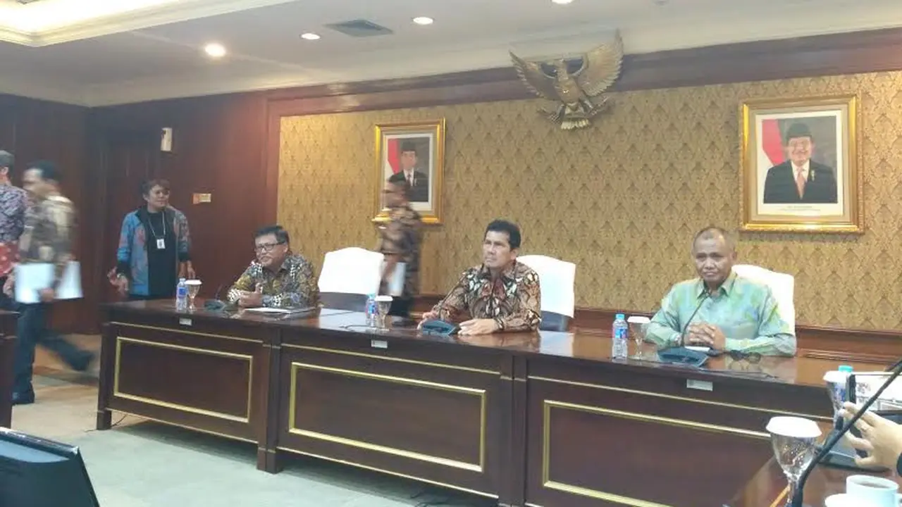 Kementerian Pendayagunaan Aparatur Negara dan Reformasi Birokrasi (PAN-RB) menyepakati beberapa kerjasama dengan Komisi Pemberantasan Korupsi (KPK).(Liputan6.com/Achmad Dwi A)
