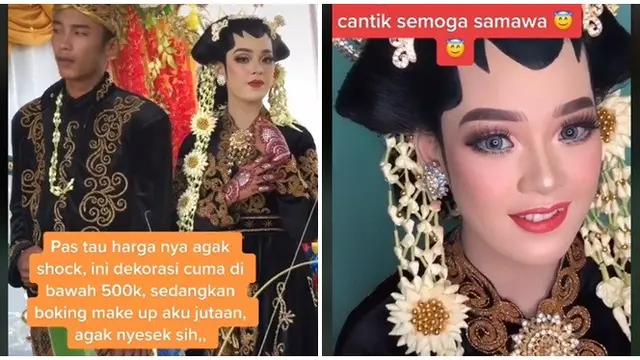 Viral Makeup Pengantin Lebih Mahal dari Dekorasi, Alasannya Jadi Sorotan