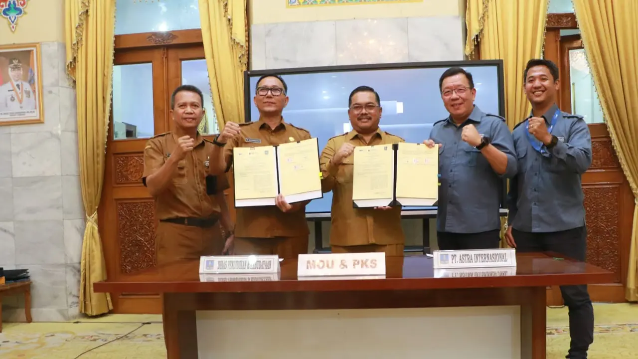 MoU Pemkab Serang dengan BPJS Ketenagakerjaan. (Jumat, 30/08/2024). (Pemkab Serang).