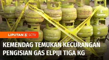 Kementerian Perdagangan menemukan kecurangan Stasiun Pengisian dan Pengangkutan Bulk Elpiji atau SPPBE yang mengurangi isi gas 3 kilogram bersubsidi. Kecurangan ditemukan di sejumlah wilayah, mulai Jakarta hingga Bandung, Jawa Barat.