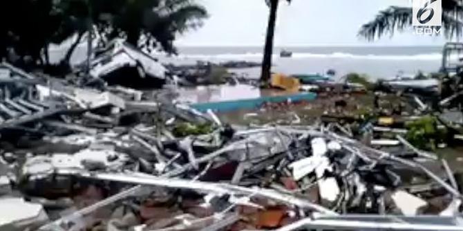 VIDEO: Tsunami Pantai Barat Banten Tidak Dipicu Gempa Bumi