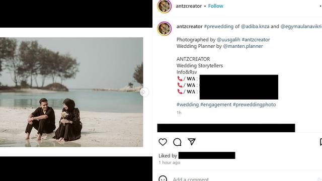 Prewedding Adiba Khanza dan Egy Maulana Vikri