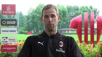 Ivan Strinic bergabung dengan AC Milan musim panas ini. (AC Milan)