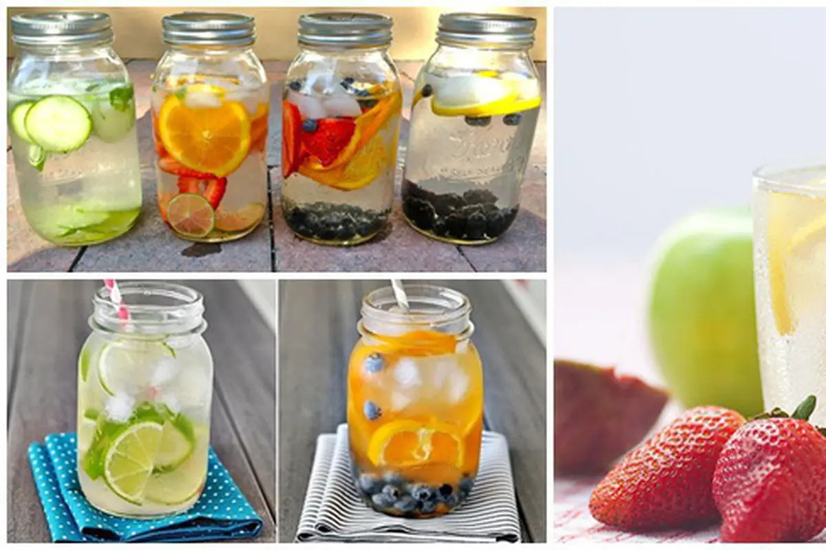 Infused water. Dokumentasi berbagai sumber
