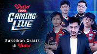 GRATIS di Vidio, Tonton Keseruan Para Streamer Indonesia Vidio Gaming Live 2022