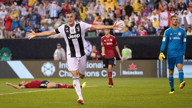 Penampilan Mengagumkan Striker Anyar Juventus di ICC 2018