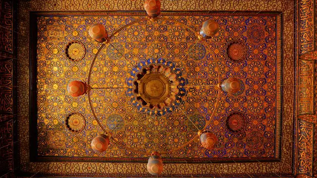 Langit-Langit Masjid Terindah di Dunia
