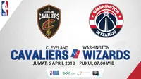 Cleveland Cavaliers Vs Washington Wizards (Bola.com/Adreanus TItus)