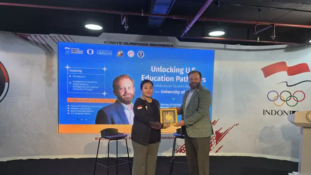 KOI menggelar &ldquo;Unlocking U.S. Education Pathways for Indonesian Student-Athletes with the University of Oregon&rdquo;.