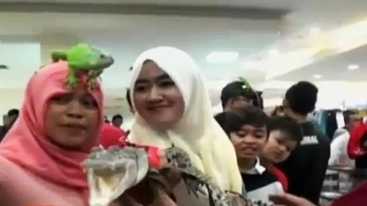Selfie Bareng Buaya