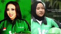 6 Editan Foto Artis Cewek Jadi Driver Ojek Online Ini Bikin Ngakak (IG/victorahmadd/ucupdigital)