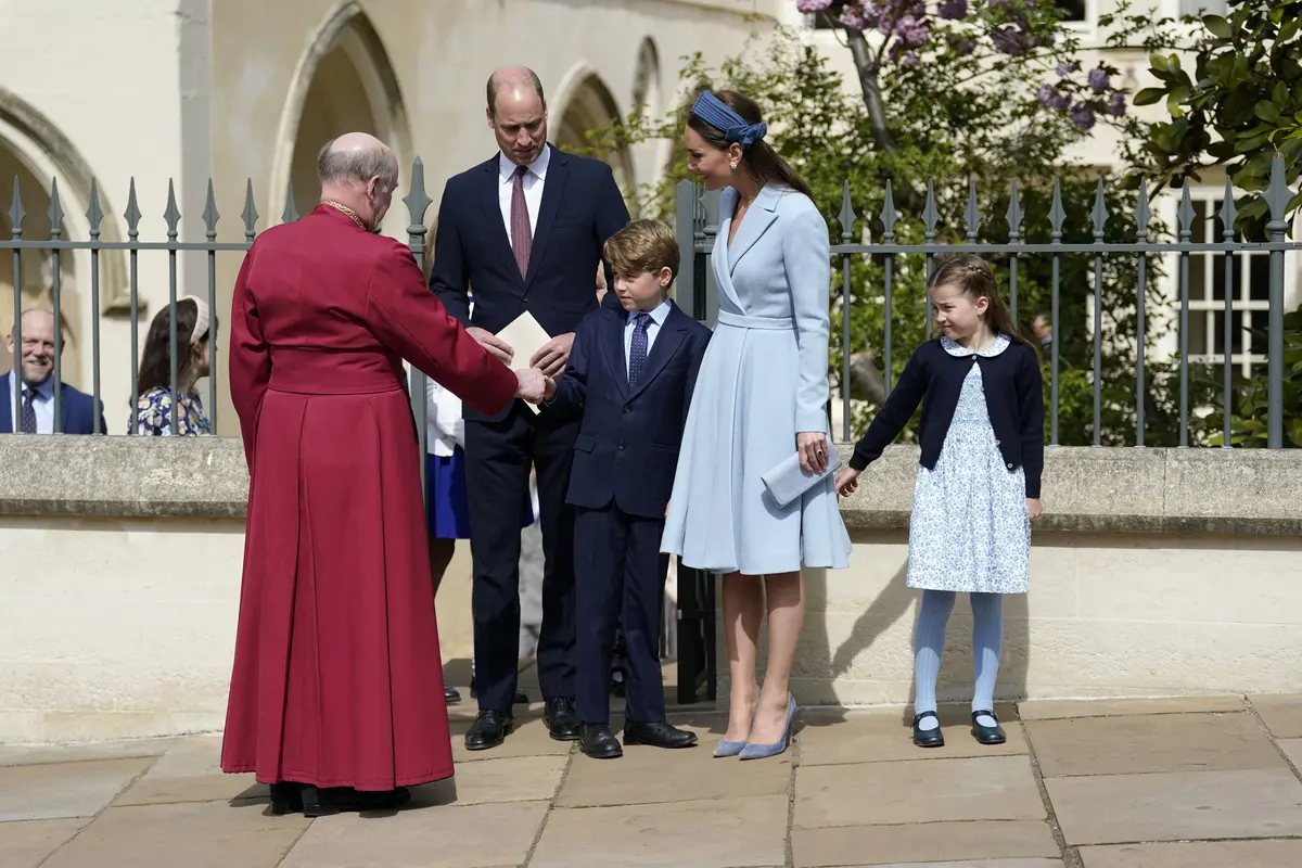 Rayakan Paskah, Pangeran William dan Kate Middleton Ajak George dan Charlotte ke Gereja