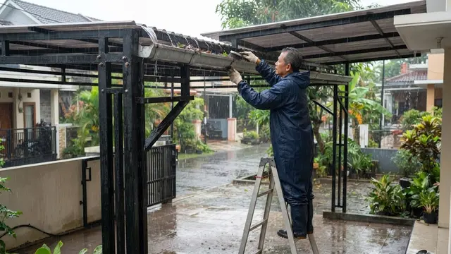Merawat Kanopi Besi di Musim Hujan agar Tidak Mudah Karatan