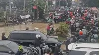 Banjir terjadi hampir merata di Bekasi, Jawa Barat pada Selasa (4/3/2025). (Istimewa).