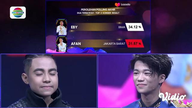 Afan (Jakarta Barat) Harus Puas Menjadi Juara Tiga