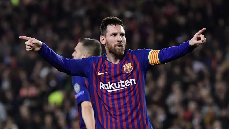 Dua Gol Lionel Messi Antar Barcelona Taklukan Liverpool