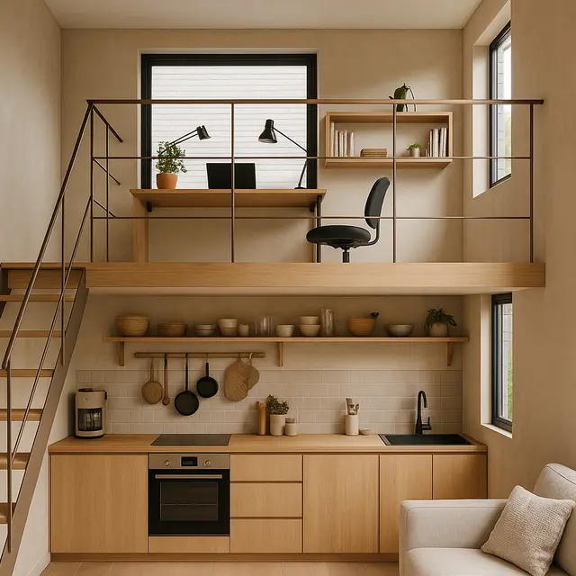 7 Model Rumah dengan Mezzanine di Lahan 6x10, Solusi Sempit Jadi Luas