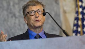 Pendiri perusahaan raksasa Microsoft, Bill Gates (AFP PHOTO/SAUL LOEB)