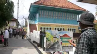 Kampung arab Al-munawar Palembang yang menjadi salah satu destinasi religi Islam di Kota Palembang (Liputan6.com / Nefri Inge)