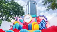Foto: Gedung Kantor Indosat Ooredoo Hutchison (Sumber: Corpcomm Indosat Ooredoo Hutchison)