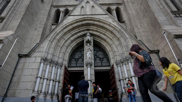 Misa Kenaikan Isa Almasih di Gereja Katedral Berlangsung Khidmat