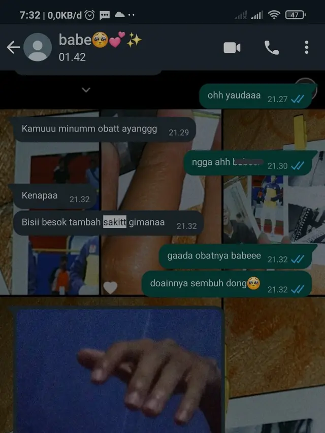 6 Chat Cowok Perhatian Sekaligus Khawatir Saat Pacar Sakit Ini Bikin Baper