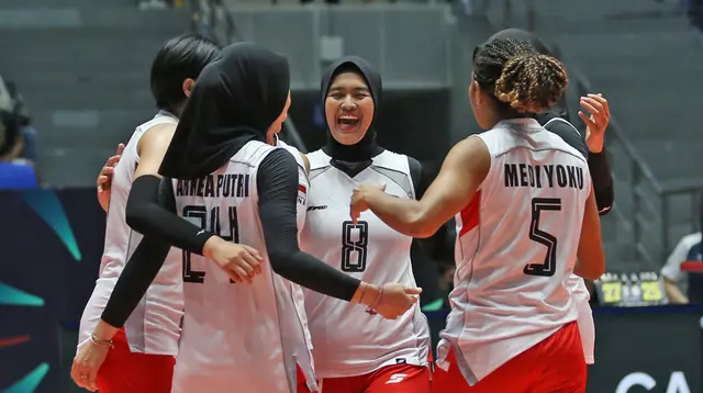 Hasil AVC Women's Continental 2026: Sempat Beri Perlawanan, Indonesia Kalah 0-3 dari Thailand