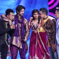 Nuril D'Academy 4 dan bintang Khushi di babak wild card D'Academy 4. (Nurwahyunan/Bintang.com)