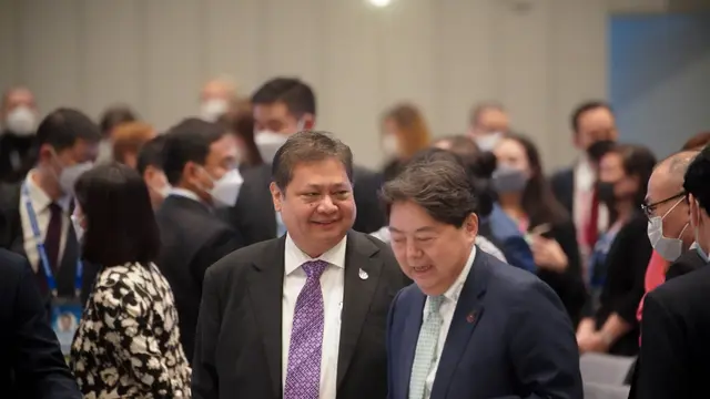 Menteri Koordinator Bidang Perekonomian Airlangga Hartarto menghadiri rangkaian acara Asia Pacific Economic Cooperation (APEC) Economic Leaders’ Weeks di Thailand, pada tanggal 16-20 November 2022.