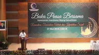 Kegiatan buka puasa bersama di Kementerian Koordinator Bidang Kemaritiman pada Senin 27 Mei 2019 (Foto: Liputan6.com/Dwi Aditya Putra)