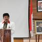Kepala Badan Pembinaan Ideologi Pancasila (BPIP), Yudian Wahyudi di Seminar Kebangsaan yang bertemakan "Internalisasi dan Implementasi Nilai-nilai Pancasila Dalam Budaya Kerja" yang diselenggarakan Kejaksaan Tinggi Daerah Istimewa Yogyakarta, Jumat (17/6).