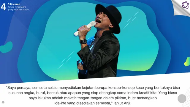 [Bintang] 5 Bocoran Single Terbaru Anji yang Bikin Penasaran