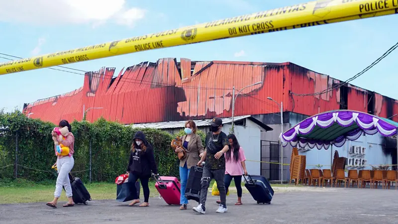 FOTO: Kondisi Pasca Bentrok yang Tewaskan 18 Orang di Sorong Papua