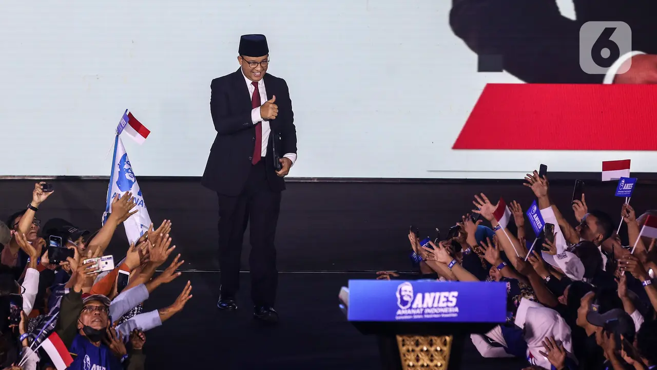 Pidato Anies Baswedan di Depan Pendukung dan Partai Politik Koalisi Perubahan