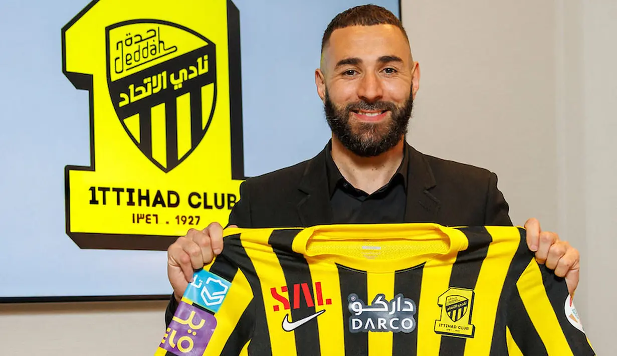 Pemain berlabel bintang itu dikabarkan mendapat gaji 200 juta euro atau Rp3,1 triliun per tahun. (Photo by jorge ferrari / Saudi Pro League / AFP)