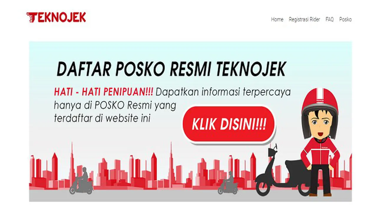 Jadi Rider Dipungut Biaya Jutaan Rupiah, Ini Kata Teknojek