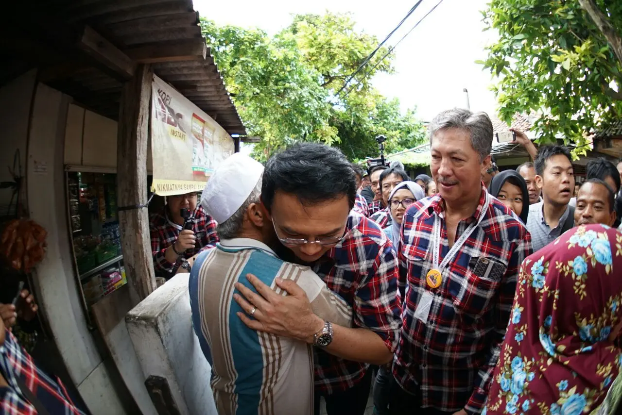 Syahide berterimakasih pada Ahok karena telah diberi kesempatan untuk umroh oleh Pemprov DKI Jakarta.