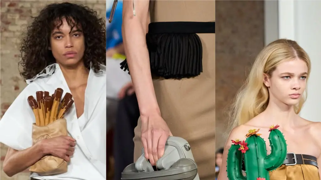 Adrian Appiolaza kembali hadirkan koleksi aksesosi nyeleneh untuk Moschino di Milan Fashion Week 2026. Koleksi ini menjadi bagian dari FW Collection 2026/27 yang bikin Milan Fashion Week terasa hidup. Ada apa saja? (@moschino)